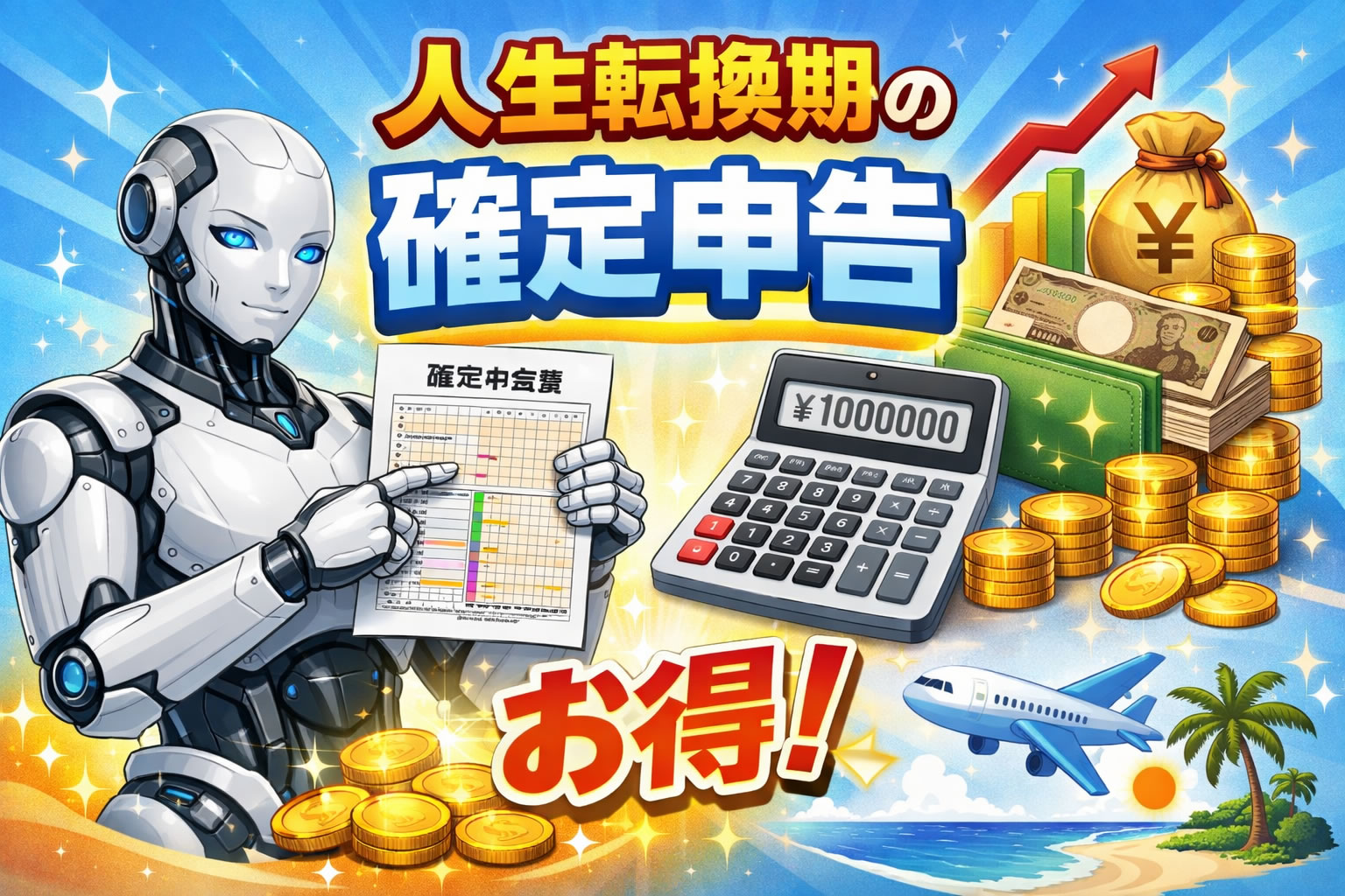 人生転換期の確定申告